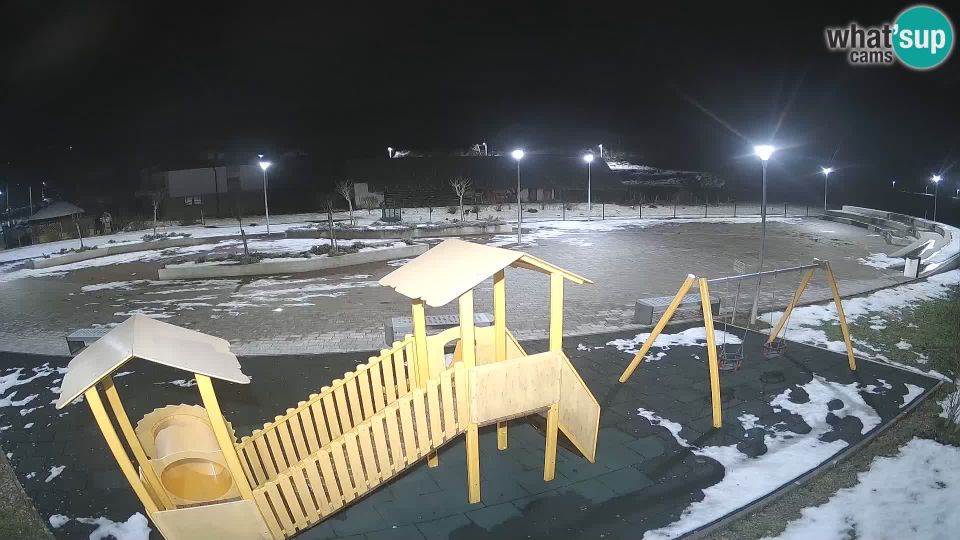 Opcina Bednja: Bednja - Cvetlin newly built square