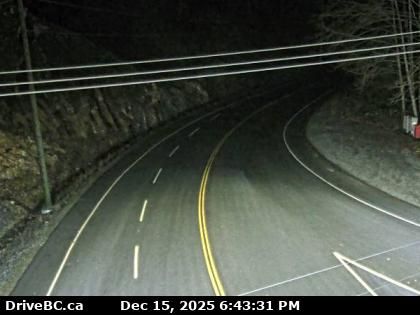 Sooke › North: Highway 14 at Glinz Lake Road, looking north
