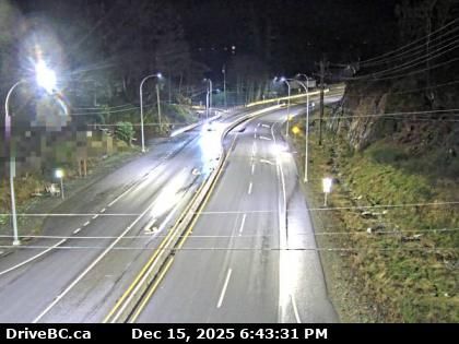 Sooke › West: Highway 14 at Glinz Lake Road, looking west
