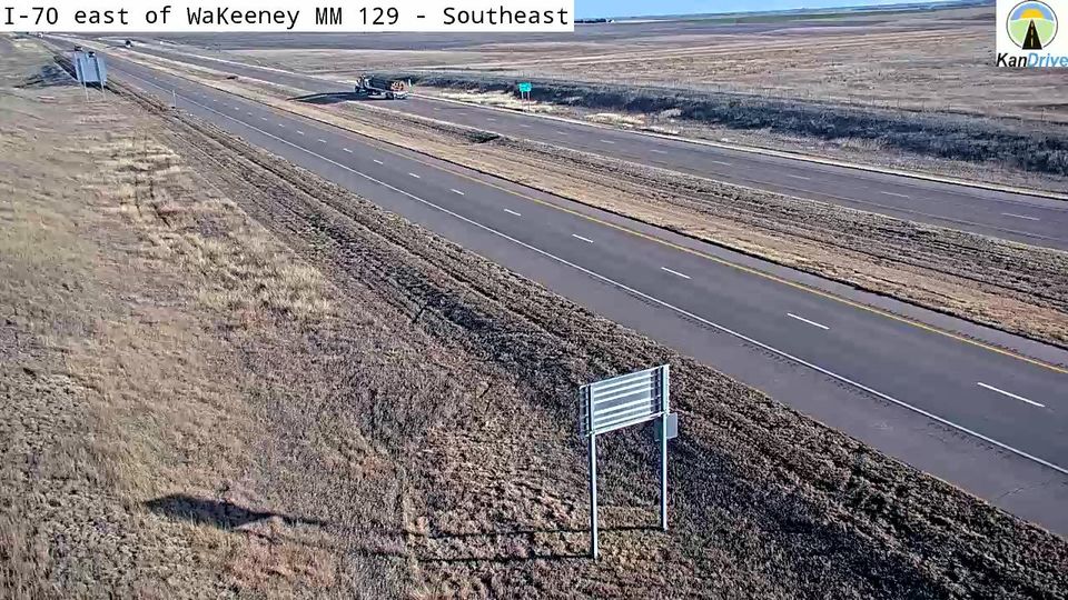 WaKeeney: I-70 east of - MM 129