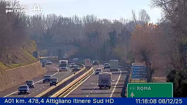 Attigliano: A01 km. 478,4 - Itinere Sud HD