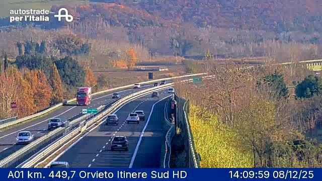 Orvieto: A01 km. 449,7 - Itinere Sud HD