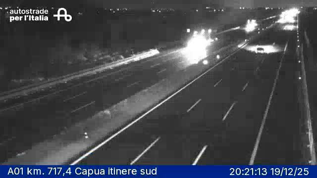 Pignataro Maggiore: A01 km. 717,4 Capua itinere sud