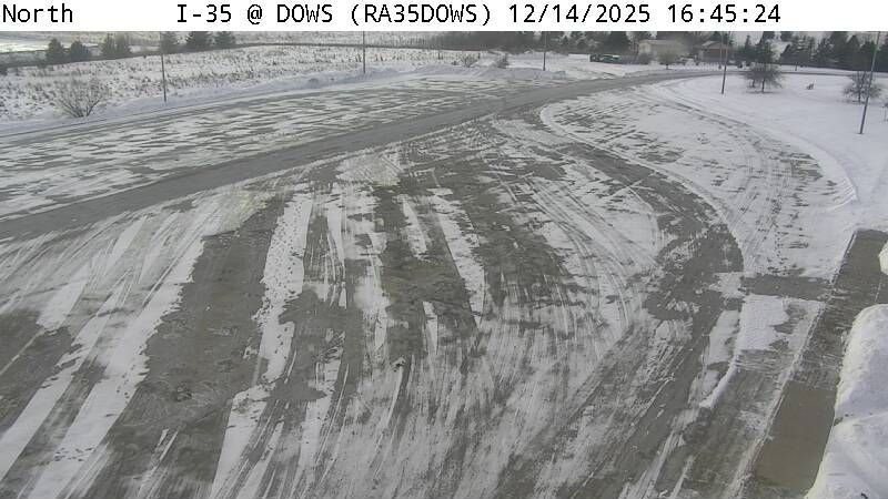 Dows: Rest Area: I-35 NB/SB MM 159 near - Truck Parking 1