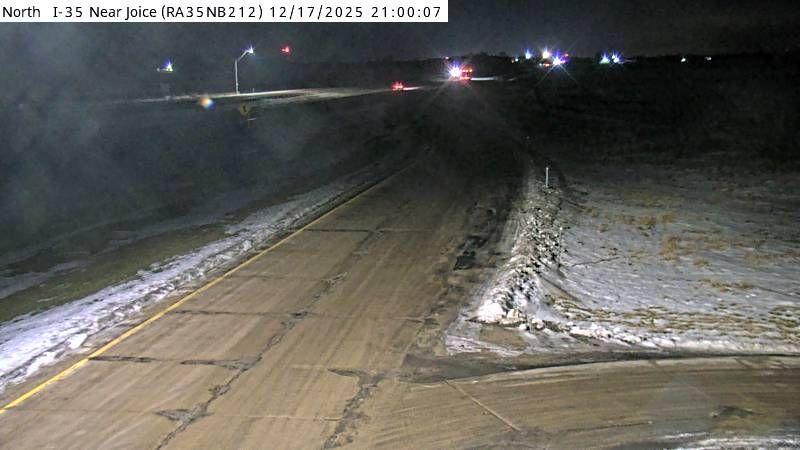 Joice: Parking Only: I-35 NB MM 212 near - Exit