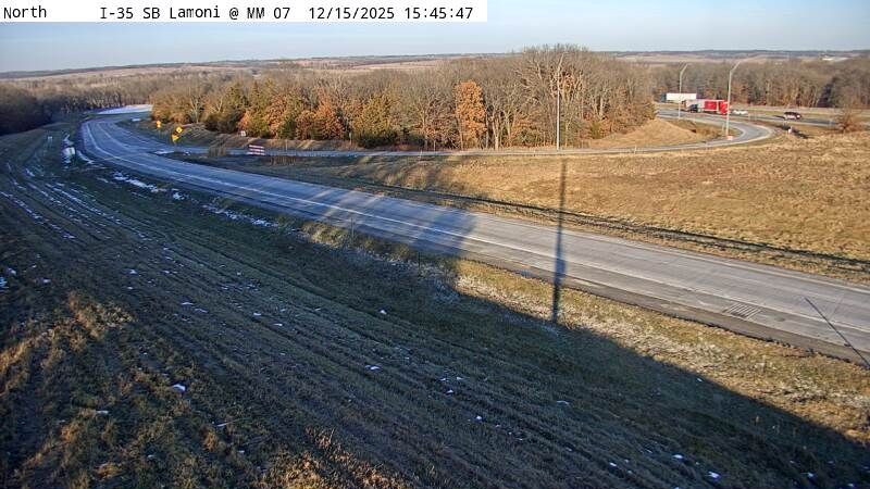 Terre Haute: Rest Area: I-35 N/S MM 7 - Lamoni - SB Ent. - North
