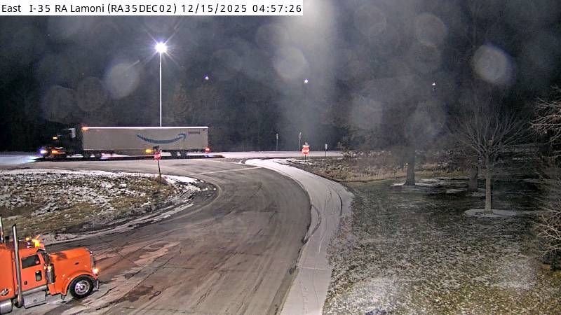 Terre Haute: Rest Area: I-35 N/S MM 7 - Lamoni - Trk Prkg - Northeast