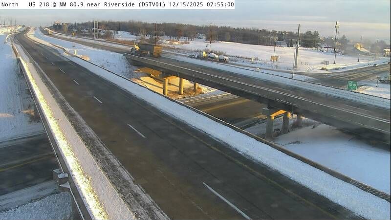 Riverside: D5 - US 218 @ MM 80.9 near - D5TV01