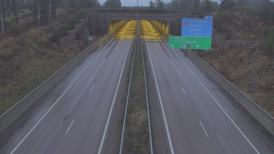 Hamina: Tie 7 - Husula, suuaukko länsi