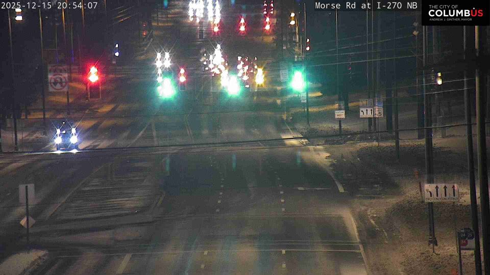 Pinhook: City of Columbus) I-270 NB at Morse Rd