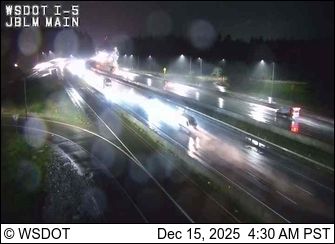 Joint Base Lewis-McChord: I-5 at MP 120.8: JBLM Main Gate