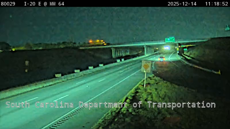 Dentsville: I-20 E @ MM 64