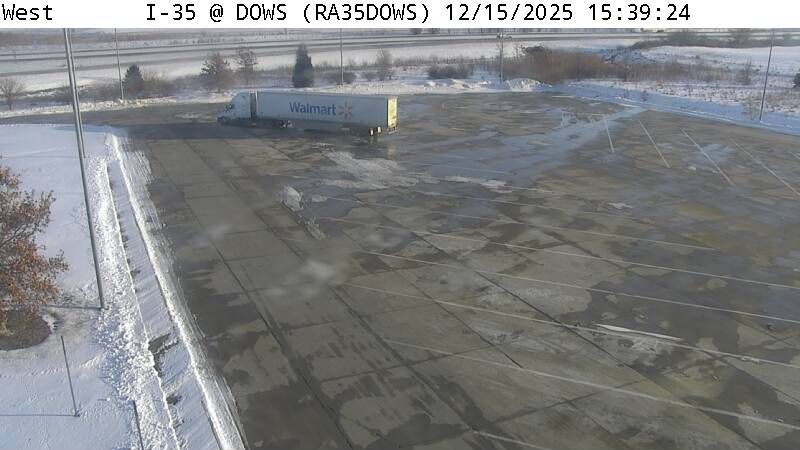 Dows: Rest Area: I-35 NB/SB MM 159 near - Truck Parking 2