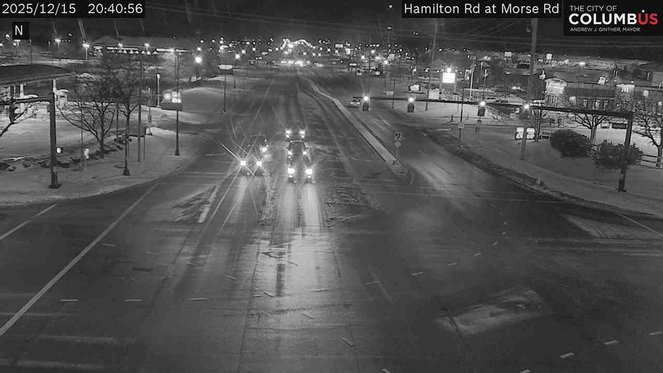 Gahanna: City of Columbus) Hamilton Rd at Morse Rd