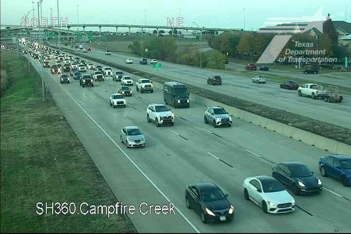 Grand Prairie › South: SH360 @ Campfire Creek