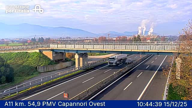 Porcari: A11 km. 54,9 PMV Capannori Ovest