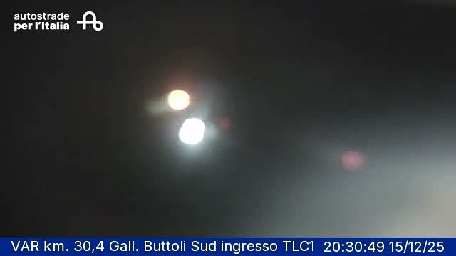 Barberino di Mugello: VAR km. 30,4 Gall. Buttoli Sud ingresso TLC1