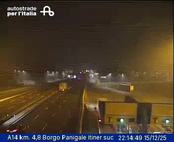 Bologna: Borgo Panigale-Reno: A14 km. 4,8 Borgo Panigale itiner sud
