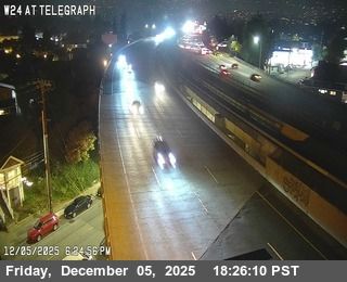 Oakland: Idora Park › West: TV113 - SR-24 : AT TELEGRAPH