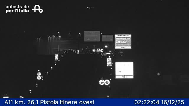 Pistoia: A11 km. 26,1 - itinere ovest