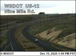 Touchet: US 12 at MP 317.97: Nine Mile Road