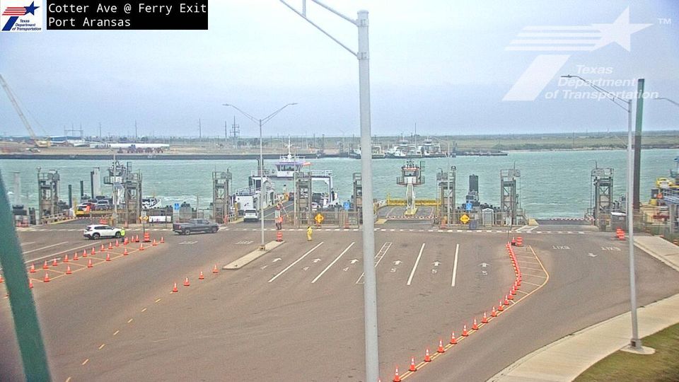 Port Aransas › West: Ferry Loading Lanes (PA)