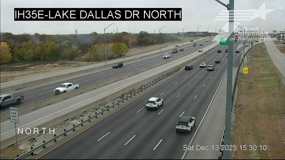 Lake Dallas › North: IH35E - Dr North