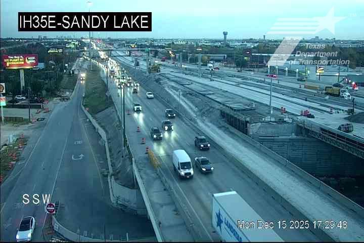Carrollton › North: IH35E @ Sandy Lake