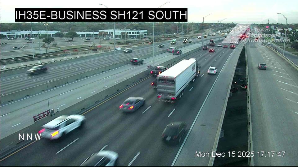 Lewisville › North: IH35E @ Business SH121 South