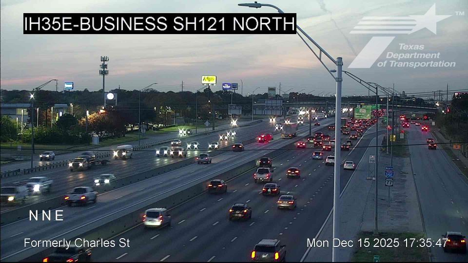 Lewisville › North: IH35E @ Business SH121 North