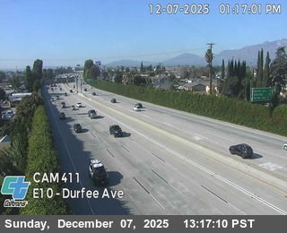 Whittier Narrows › East: I-10 : (411) Durfee Ave