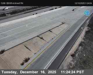 San Diego: C296) EB 905: at Airway Rd