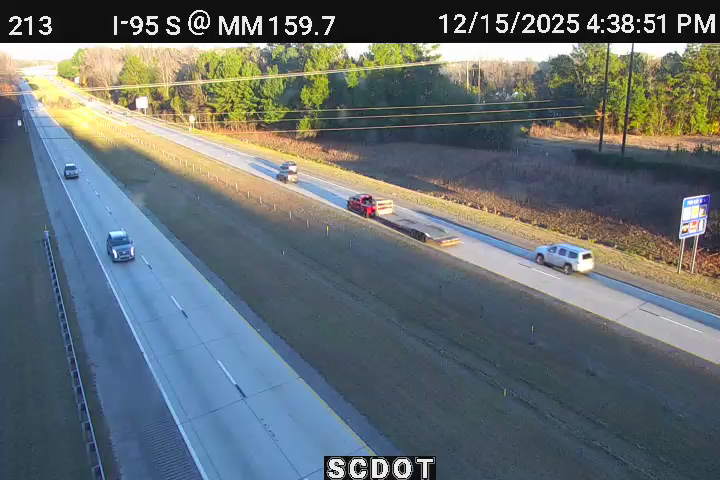 Oak Forest: I-95 S @ MM 159.6