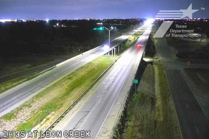 San Antonio › North: IH 35 at Leon Creek