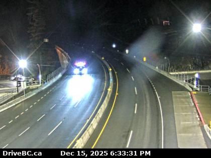 Sooke › West: Highway 14 at Gillespie Road, looking west