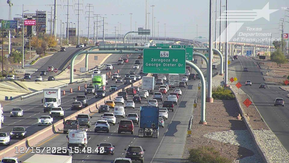 El Paso › West: IH-10 @ Lee Trevino DMS