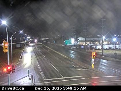 Salmon Arm › West: Highway 1 at 30 Street SW in - looking west
