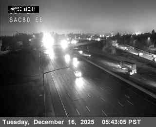 Orangevale › East: Hwy 80 at JCT244 EB