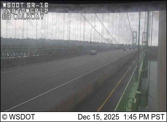 Wollochet: SR 16 at MP 8.0: TNB WB Walkway