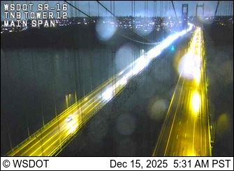 Wollochet: SR 16 at MP 8.0: TNB WB Main Span