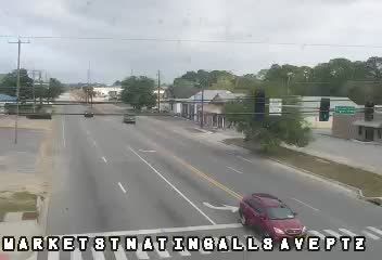 Pascagoula: Market St at Ingalls Ave