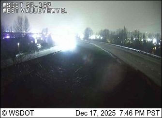 Sumner: SR 167 at MP 7.6: W Valley Highway E
