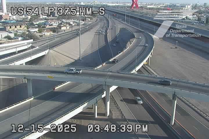 El Paso › North: US-54 @ LP-375 HM S