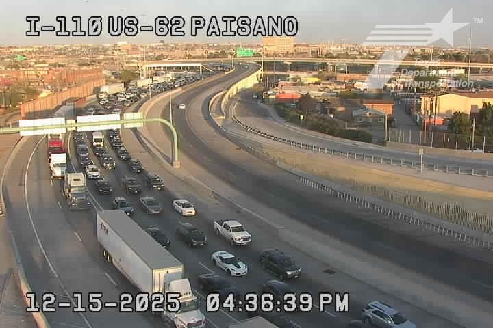 El Paso › South: IH-110 @ US-62 Paisano