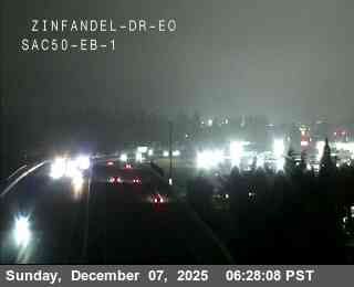 Rancho Cordova › East: Hwy 50 at Zinfandel Dr EO EB 1