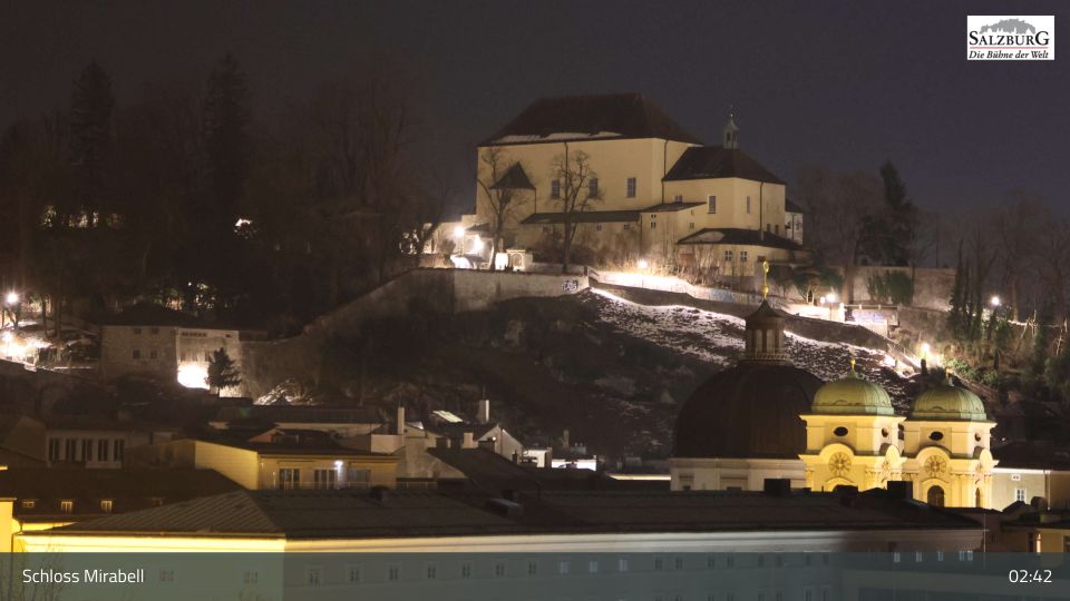 Salzburg: Schloss Mirabell, Kapuzinerkloster