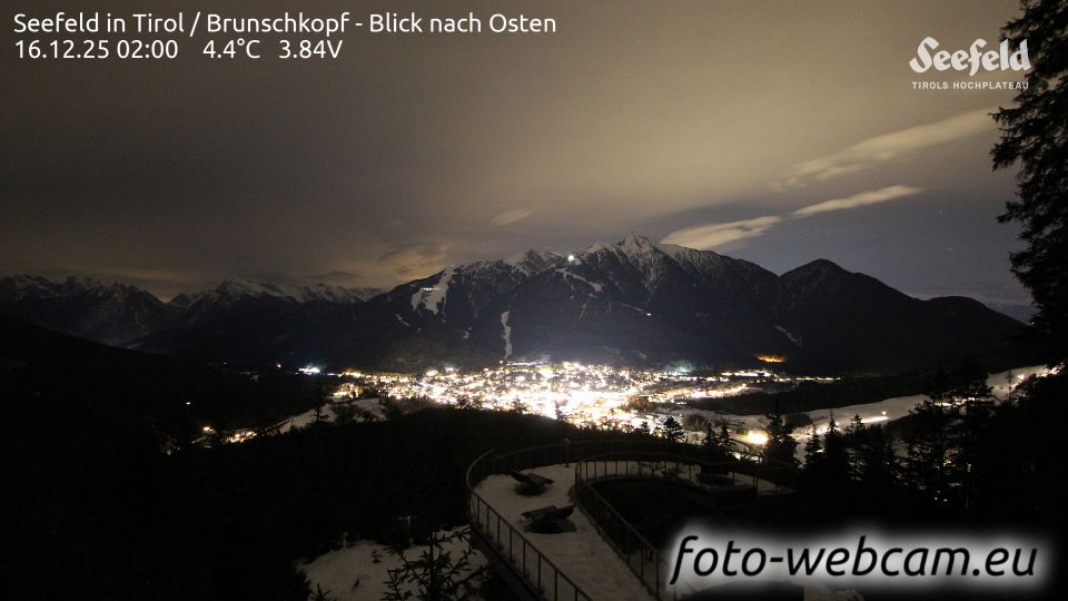Seefeld in Tirol: Brunschkopf - Blick nach Osten