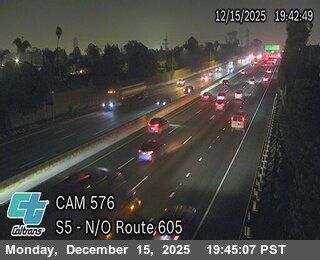 Downey › North: I-5 : (576) North of I-605