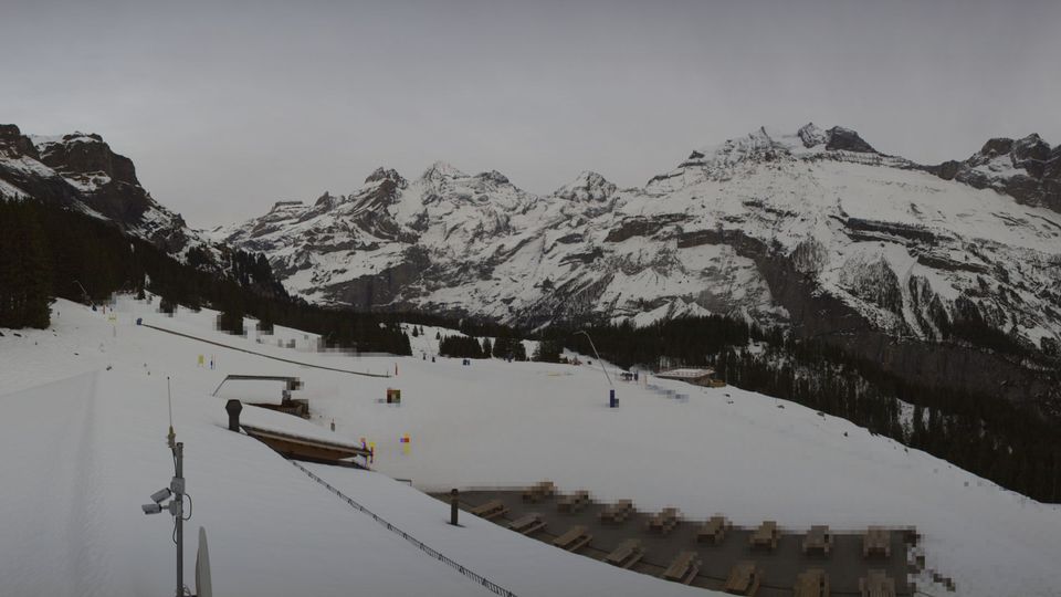 Kandersteg: Stn. Oeschinen: Rodelbahn Winter