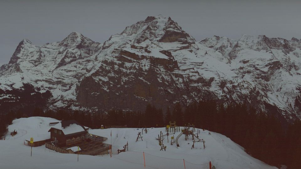 Lauterbrunnen: Allmihubel: Schilthorn - Jungfrau - Mönch - Eiger